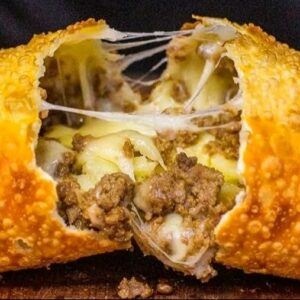 Pastel de Carne com Queijo